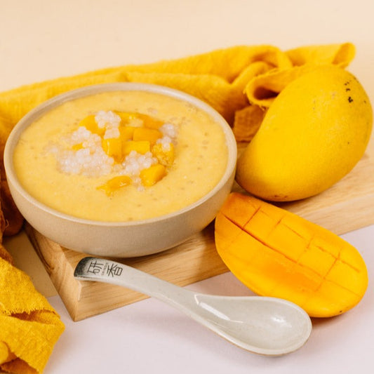 芒果西米露 Mango with Coconut Milk Sago