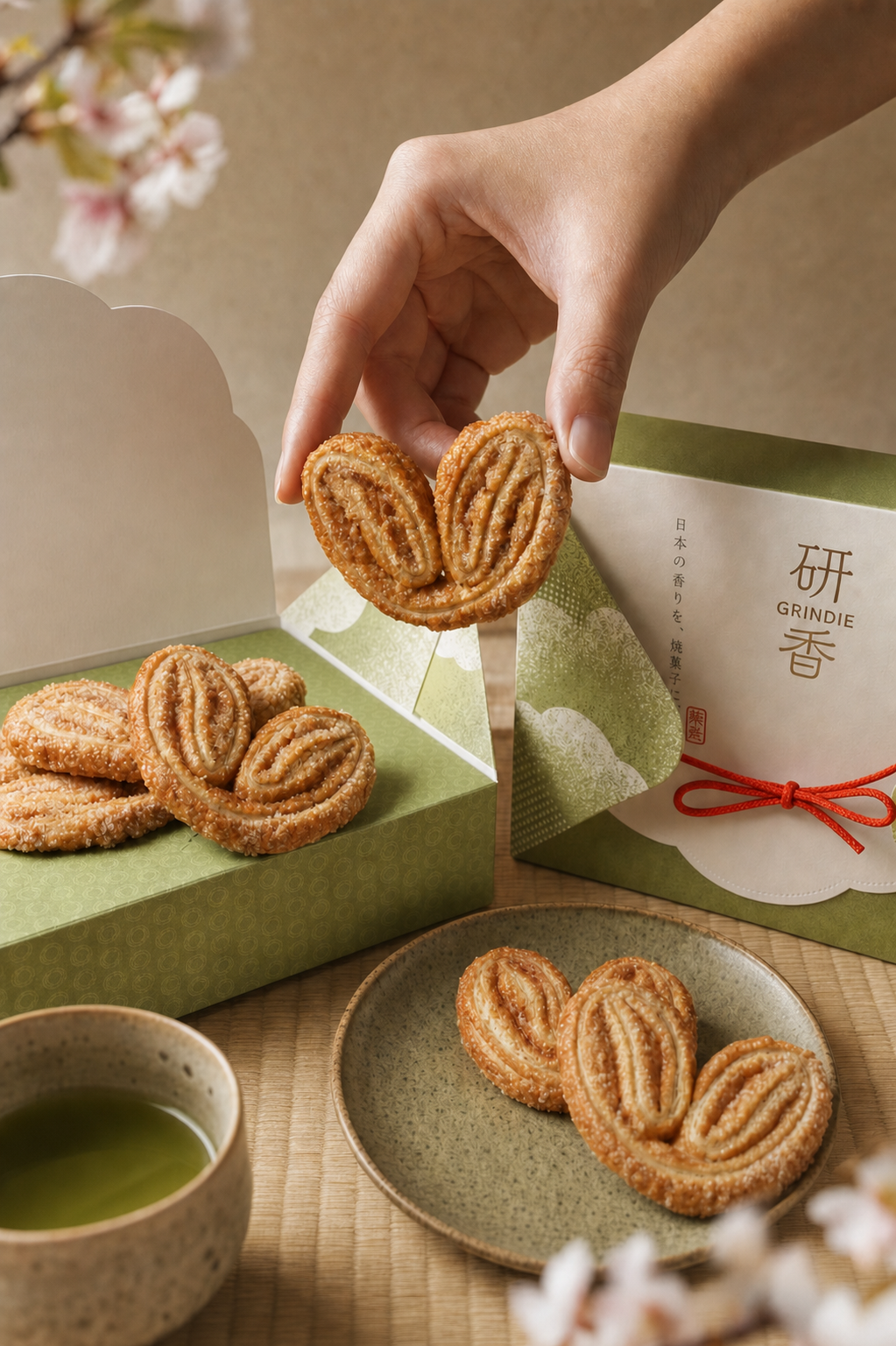 焦糖蝴蝶酥 Caramel Palmier